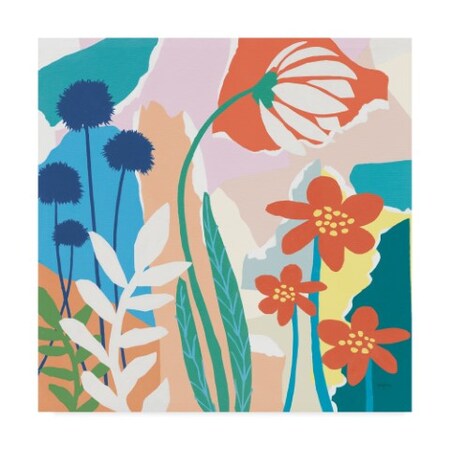 Trademark Fine Art Mary Urban 'Happy Place' Canvas Art, 35x35 WAP03812-C3535GG